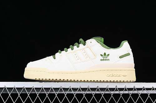 250FZ6296ADIDAS FORUM 84 LOW CLASSIC OFF WHITECREAM WHITEEASY YELLOWUNSIEX3645