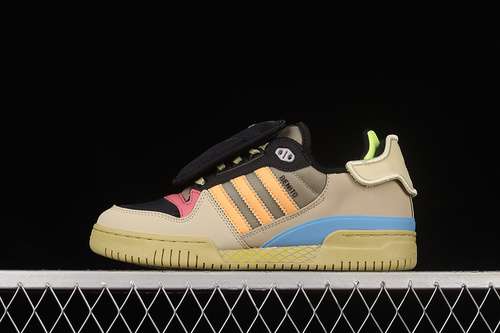 340GZ2009BAD BUNNY X FORUM POWERPHASE CATCH AND THROW SANDACID ORANGEHALO GOLD