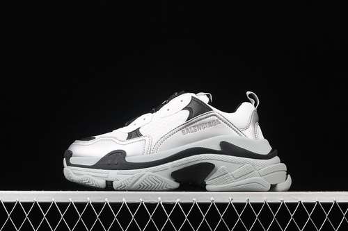 550W2FS51250BALENCIAGA TRIPLE S SNEAKERS WHITEBLACKLIGHT GREYWOMAN3639MAN4046