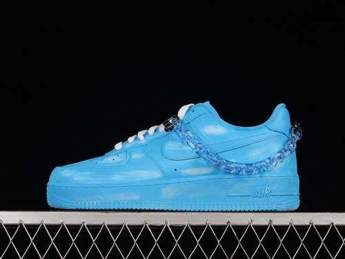 360CW2288111AIR FORCE 1 LOW 07 BLUEBLUEWHITEWOMAN3639MAN4045