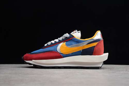 10199110BV0073400TOP LDV WAFFLE SACAI VARSITY BLUEDEL SOLMAN4045