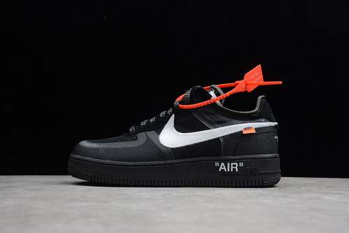 AO4606001AIR FORCE 1 LOW X OFFWHITE BLACKWHITECONEBLACKWOMAN3639MAN404512130