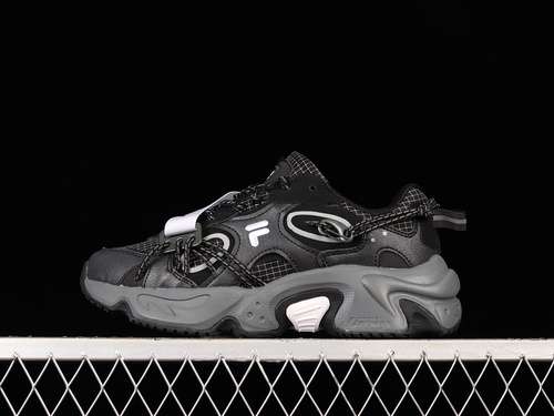 300T12W227331FBGFILA FUSION 2022 CASUAL SHOES BLACKBLACKWHITEWOMAN35540