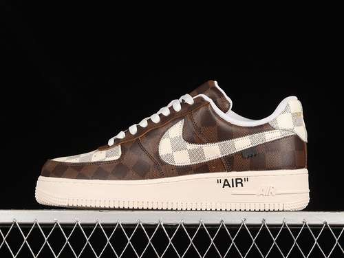 350MS1211LV X AIR FORCE 1 LOW BROWNBEIGEWHITEWOMAN3639MAN4045