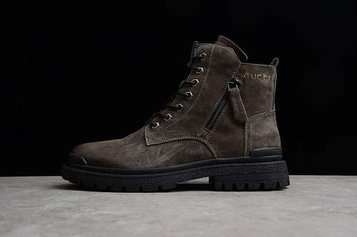48043194202JPO88318GUCCI HIGH MARTIN BOOTS COFFEECOFFEEBLACKMAN3844