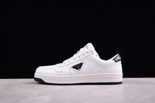 5002EE364_3LJ6_F0964PRADA DOWNTOWN LOW SNEAKERS WHITEBLACKMAN3845