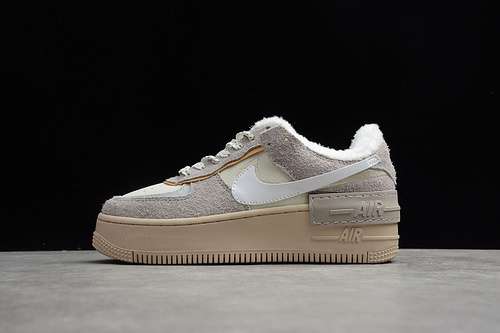 320DC5270016AIR FORCE 1 SHADOW WILD BROWNGREYWHITEWOMAN3640