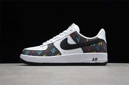 300315122444AIR FORCE 1 LOW 07 MLB WHITEBLACKMULTICOLORWOMAN3639MAN4045