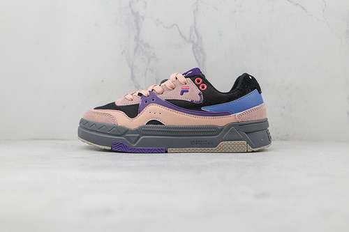 280FILA FUSION PLATFORM DAD SHOES BLACKPINKPURPLEWOMAN35540