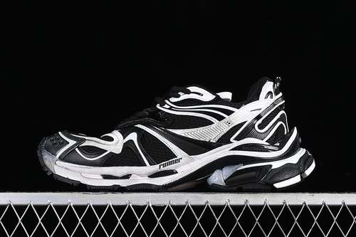480W3RXP0213BALENCIAGA RUNNER KITH FOURCOLOR 70 BLACKWHITEWOMAN3539MAN4046