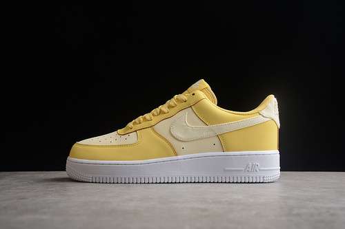 320DJ9945700AIR FORCE 1 LOW CROSS STITCH LIGHT LEMONYELLOWWHITEWOMAN3639MAN4045