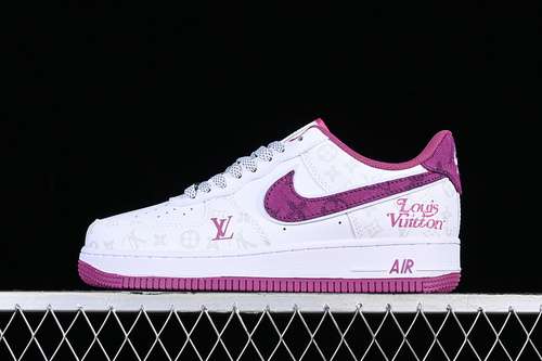 340CV0670500AIR FORCE 1 07 LOW WHITEPURPLEWOMAN3639MAN4045