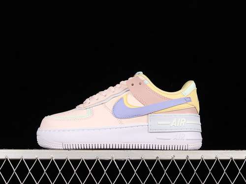 300CI0919600AIR FORCE 1 SHADOW LIGHT SOFT PINKPINK OXFORDLEMON WASHLIGHT THISTLE