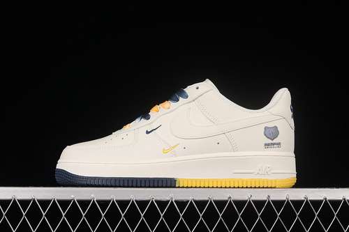 310TN2569307AIR FORCE 1 LOW SU19 GRIZZLIES SAILYELLOWNAVYWOMAN3639MAN4045