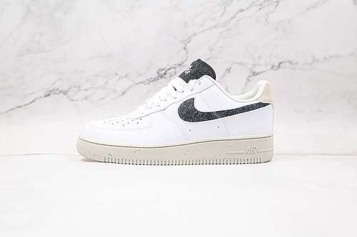 300DA6682100AIR FORCE 1 LOW 07 SE RECYCLED WOOL PACK WHITELIGHT BONEBLACKUNISEX3645