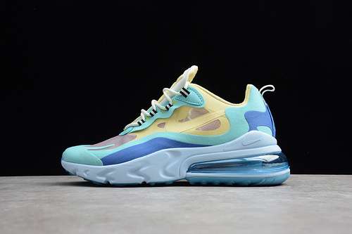 676674AO4971301AIR MAX 270 REACT HYPER JADEFROSTED SPRUCEBARELYBLUEWHITE