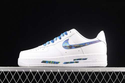 300314192117AIR FORCE 1 LOW 07 WHITEWHITEBLUEWOMAN3639MAN4045