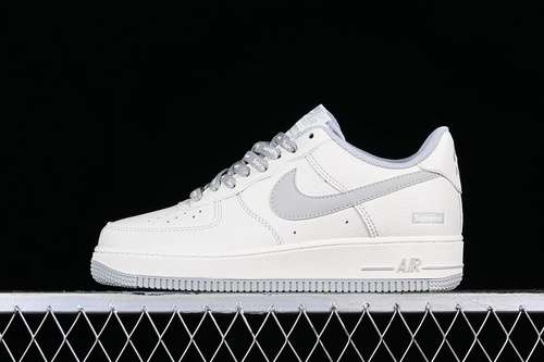 320SU0220007SUPREME AIR FORCE 1 07 LOW OFF WHITEGREYWOMAN3639MAN4045