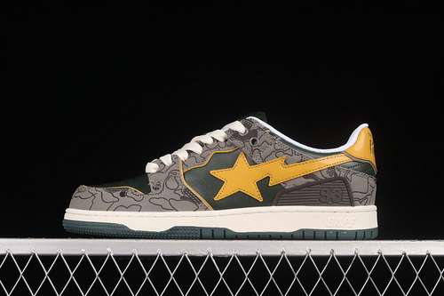 4801H80191007HUMAN MADE BAPE STA SK8 TO NIGO BLACKCAMOYELLOWWOMAN3639MAN4045