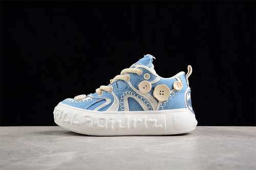 440PALLADIUM BUTTONED SHOES WHITEBLUEBEIGEWOMAN3539MAN4045