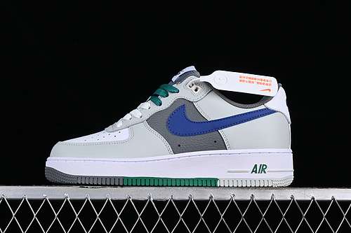 280FB9035001AIR FORCE 1 07 LOW GREYBLUEWHITEGREENWOMAN3639MAN4045