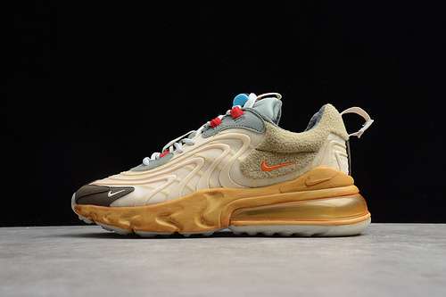 380CT2864200GZ AIR MAX 270 REACT ENG TRAVIS SCOTT LIGHT CREAMDARK HAZELMICA GREEN