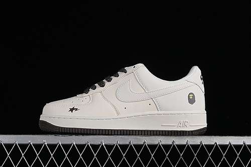 320FG6688100AIR FORCE 1 07 LOW BAPE OFF WHITEBLACKWOMAN3639MAN4045