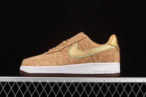 320DJ2536900AIR FORCE 1 LOW 07 PREMIUM HAPPY PINEAPPLE CORK MULTICOLORFLAXLIME GLOWGOLD