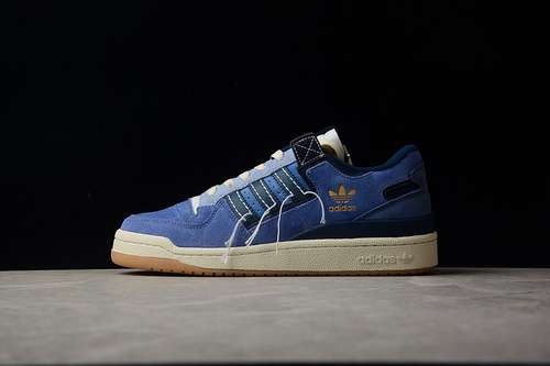 300GW0298FORUM 84 LOW SHOES NAVY BLUEBLUECLOUD WHITEWOMAN3639MAN4044