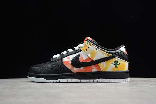 550BQ6832001SB DUNK LOW TIEDYE RAYGUNS 2019 BLACKORANGEFLASHMAN4047