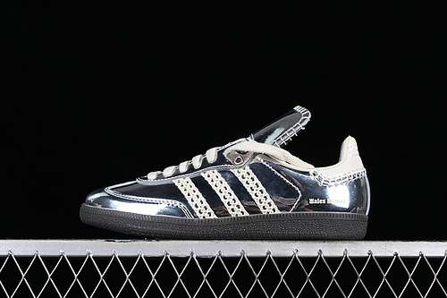 300IG8181ADIDAS WALES BONNER SAMBA GREYWHITESILVERWOMAN3539MAN4046