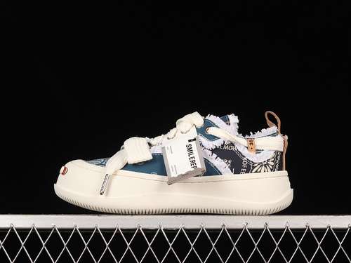 310SMILEREPUBLIC CANVAS SHOES WHITENAVY BLUEBLACKWOMAN3540