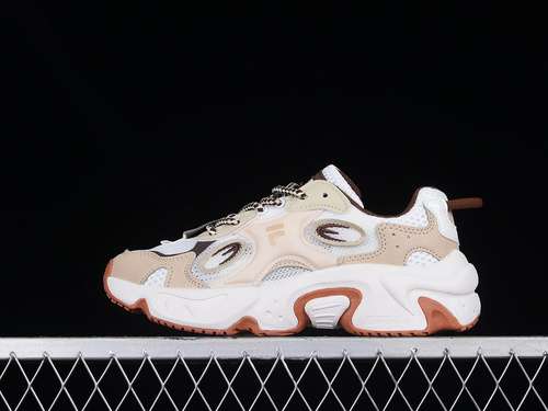 280T12W231121FWSFILA FUSION SHOES BEIGEWHITEKHAKIWOMAN3639MAN4044