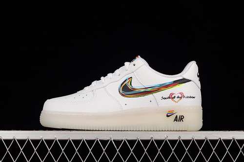 340CV0258001AIR FORCE 1 LOW 07 BE TRUE WHITEWHITEBLACKWOMAN3639MAN4045
