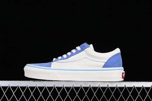 220VN0A5KRSCEBTAGI X VANS OLD SKOOL WHITEBLUEWOMAN3539MAN4044