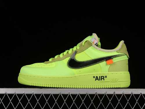 480AO4606700OW X AIR FORCE 1 LOW VOLTCONEBLACKHYPER JADEWOMAN3639MAN40475