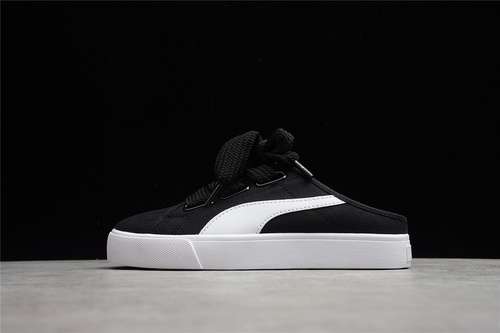 26038233101PUMA BARI MULE RIBBON BLACKBLACKWHITEWOMAN35539