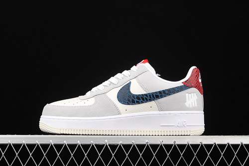 320DM8461001UNDEFEATED X AIR FORCE 1 LOW 5 ON IT GREY FOGIMPERIAL BLUEUNSIEX3645