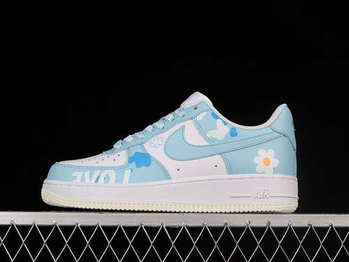360CW2288661AIR FORCE 1 MID WHITEICE BLUEWHITEWOMAN3639MAN4045