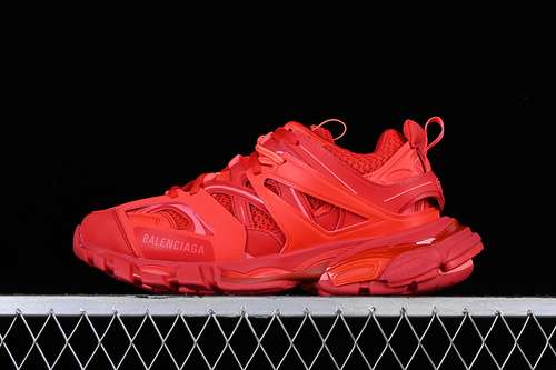 500W3AD56060BALENCIAGA TRACK SNEAKER TESS SGOMMA RES BI ALVTIS EFF NUBUKTIS E REDWOMAN