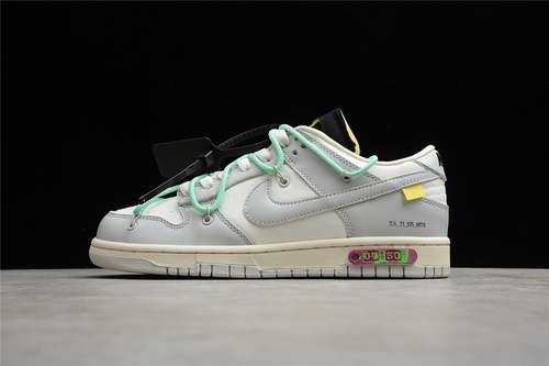 450DM1602114OW X SB DUNK LOW THE 50 WHITELIGHT GREYBLUEWOMAN3639MAN4047