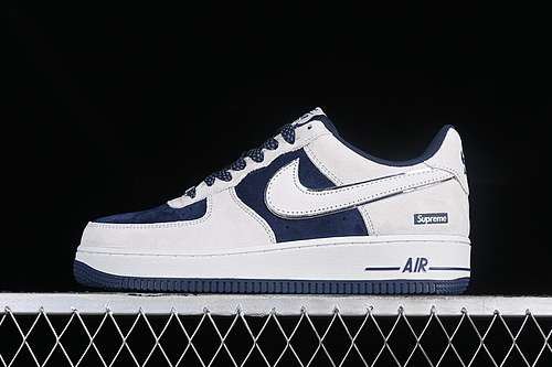 320ME2392103SUPREME AIR FORCE 1 07 LOW WHITEGREYBLUEWOMAN3639MAN4045