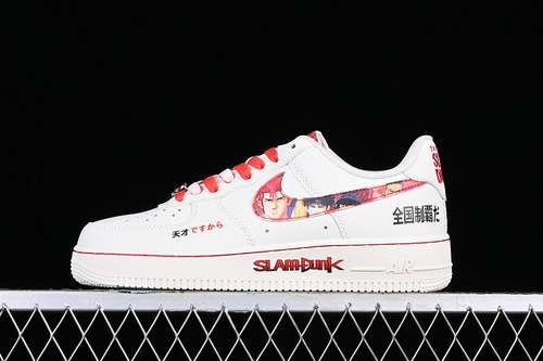 320SD2023420AIR FORCE 1 07 LOW SAKURAGI HANAMICHI WHITEREDWOMAN3639MAN4045