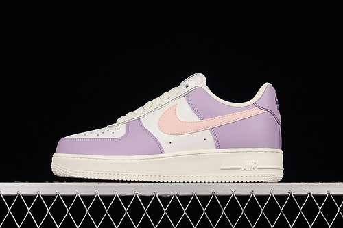 300DQ6810286AIR FORCE 1 07 LOW CLOUD WHITEPINKPURPLEWOMAN3639MAN4045