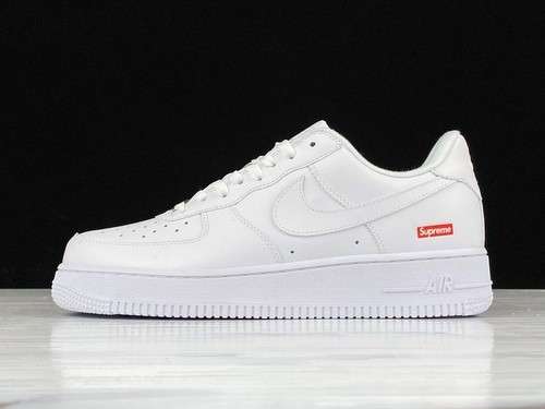 380CU9225100OWF SUPREME X AIR FORCE 1 LOW WHITEWHITEUNISEX36475