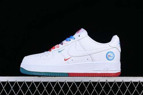 340AI5958300AIR FORCE 1 07 LOW WHITEBLUEORANGEGREENWOMAN3639MAN4045