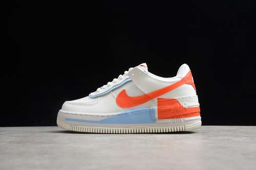 340CQ9503100AIR FORCE 1 SHADOW SUMMIT WHITETEAM ORANGEWOMAN3540