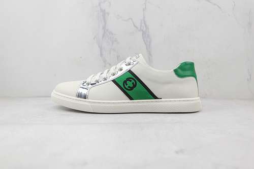480GUCCI SCREENER GG HIGHTOP SNEAKER WHITEBLACKGREENMAN3844