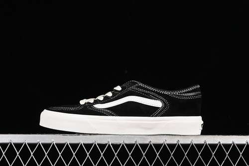 240VN0009UWB04VANS ROWLEY CLASSICS BLACKWHITEWOMAN3539MAN4044