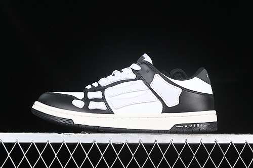 280AMIRI 21SS SKELTOP SNEAKER BLACKWHITEWOMAN3639MAN4045